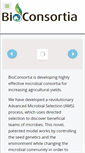 Mobile Screenshot of bioconsortia.com