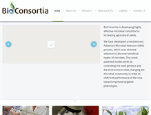 Tablet Screenshot of bioconsortia.com